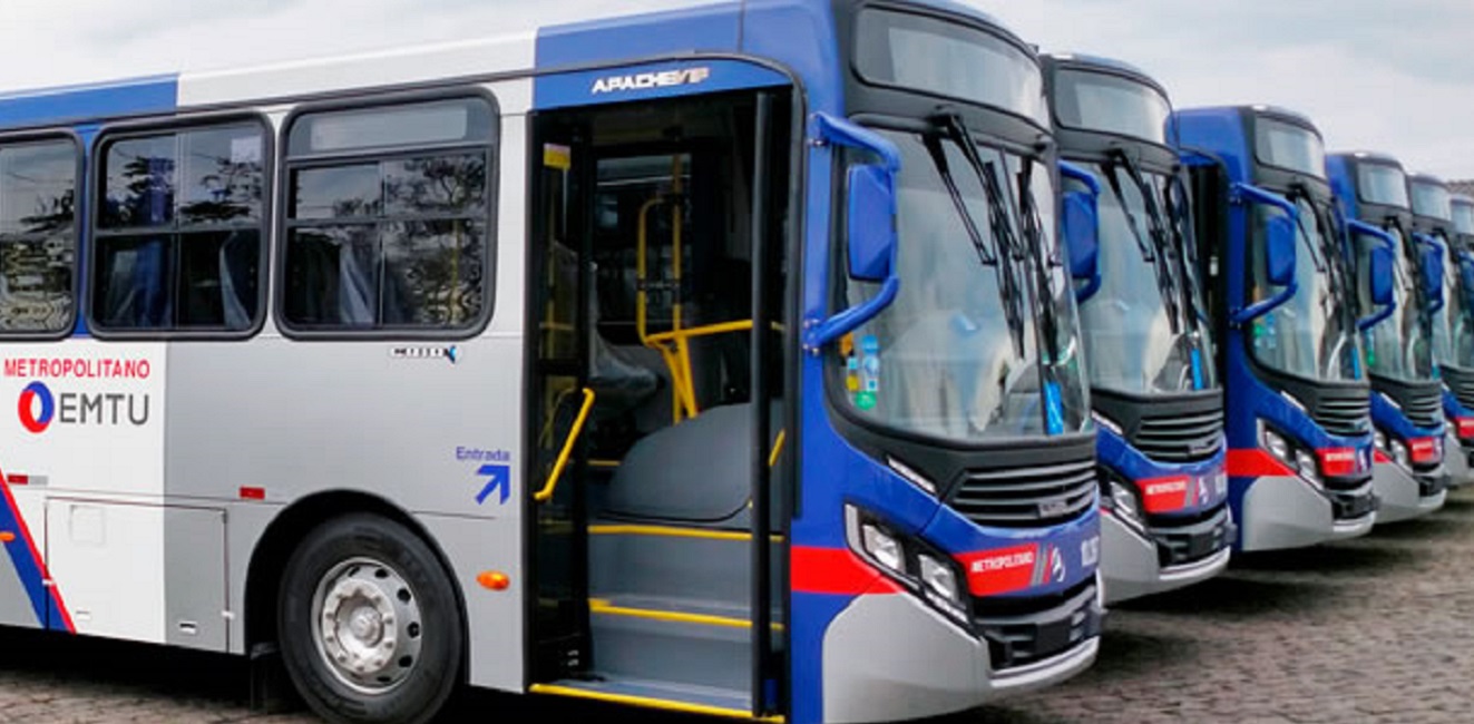 ônibus da EMTU. estudantes terão gratuidade nas tarifas nas nos dias de enem