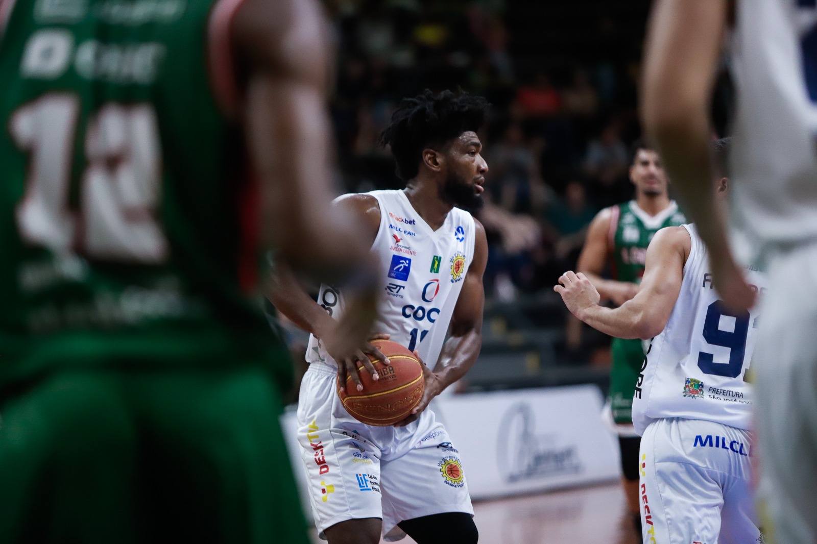 Jogo entre São José Basketball e União Corinthians em Santa Cruz do Sul-RS