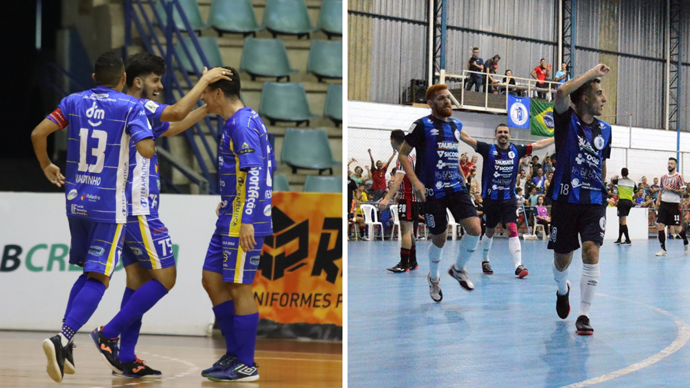 São José Futsal e Taubaté Futsal estão nas semifinais da Liga Paulista de Futsal