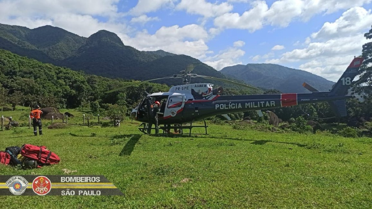 Homem é resgatado após sofrer queda na Pedra da Onça