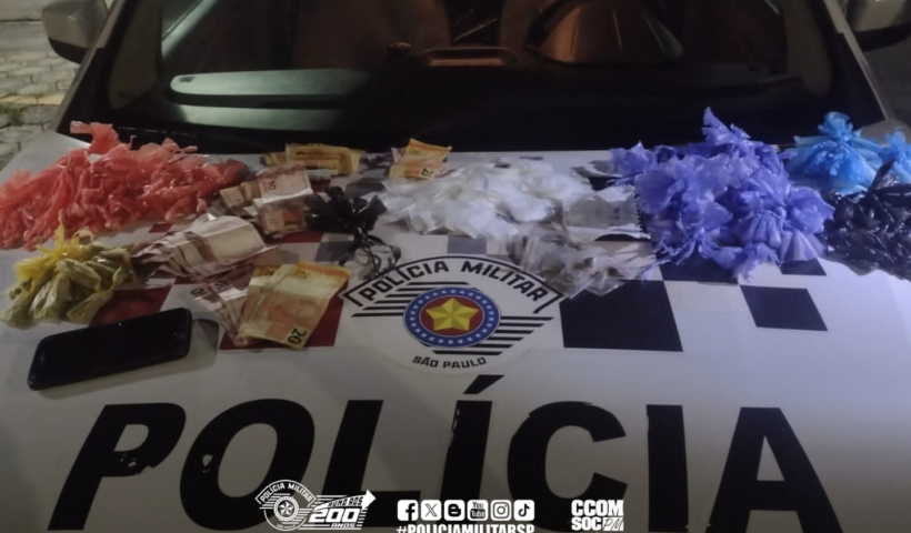 Adolescente é apreendido por tráfico de drogas em Guaratinguetá