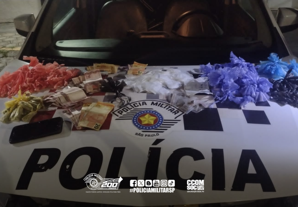 Adolescente é apreendido por tráfico de drogas em Guaratinguetá