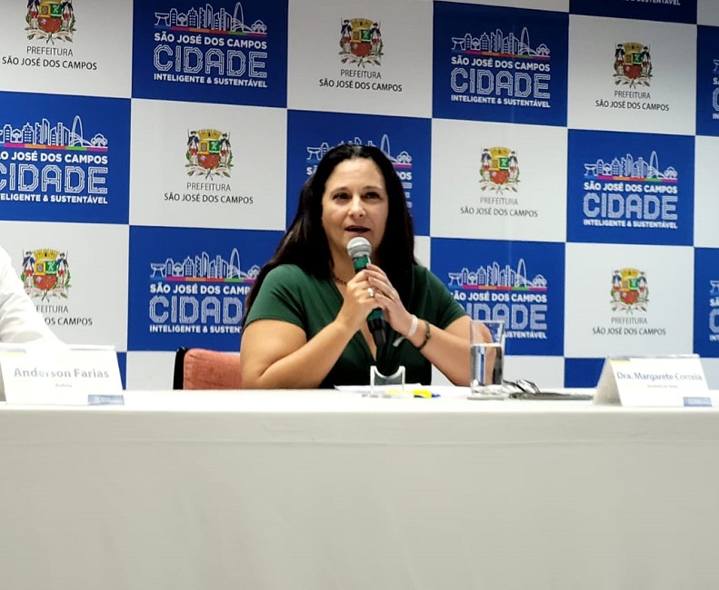 Secretária da Saúde de São José dos Campos, Margarete Correia. Prefeitura de São José espera realocar mais de 800 funcionários após encerrar contrato com empresa investigada na saúde