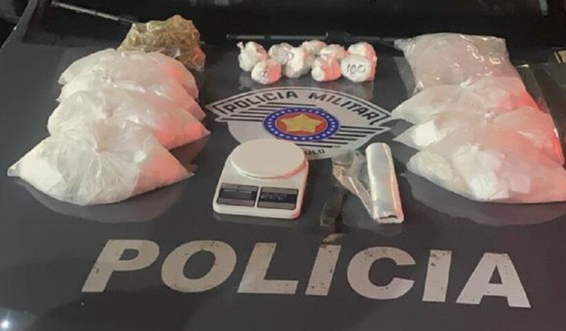 Homem é preso com grande quantidade de cocaína em Jacareí