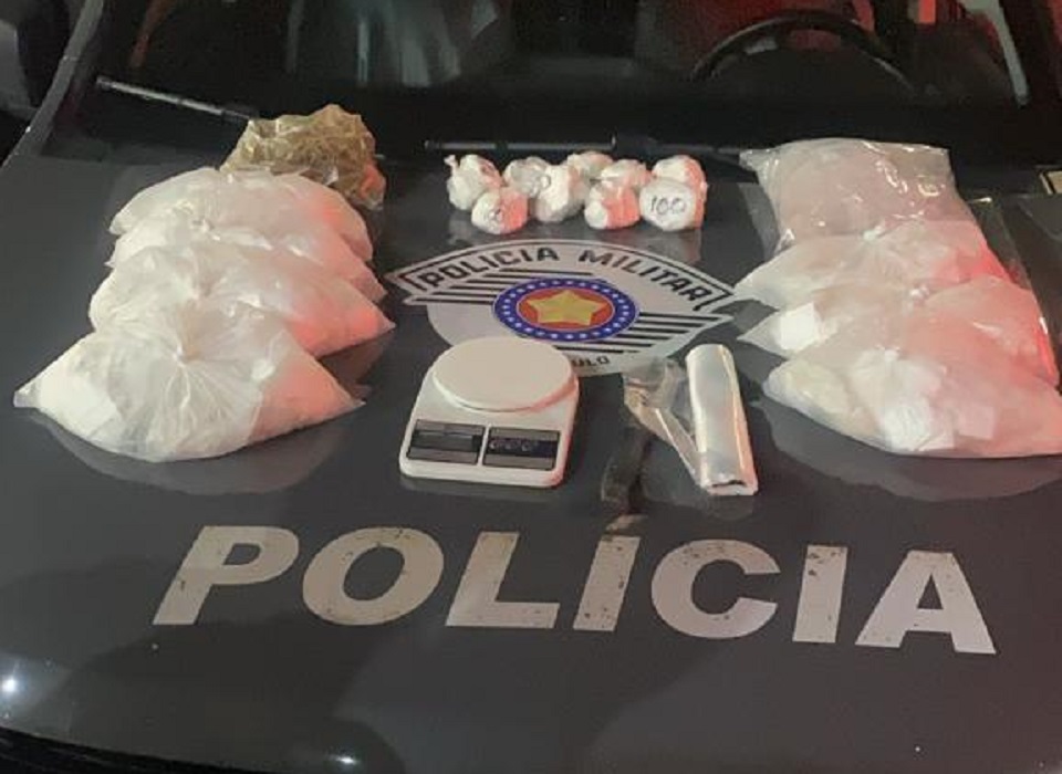 Homem é preso com grande quantidade de cocaína em Jacareí