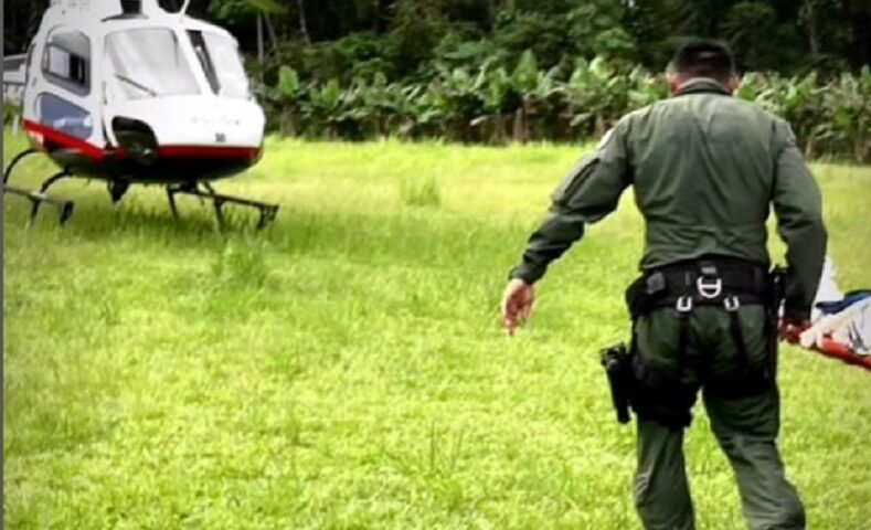 Mulher fica ferida após queda no morro do Corcovado em Ubatuba