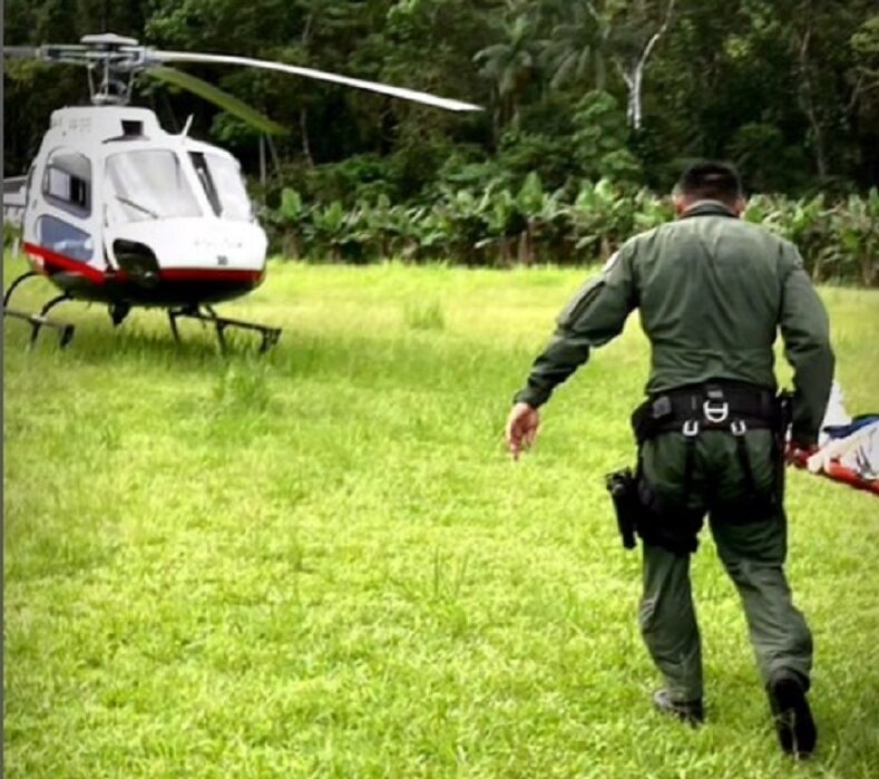 Mulher fica ferida após queda no morro do Corcovado em Ubatuba