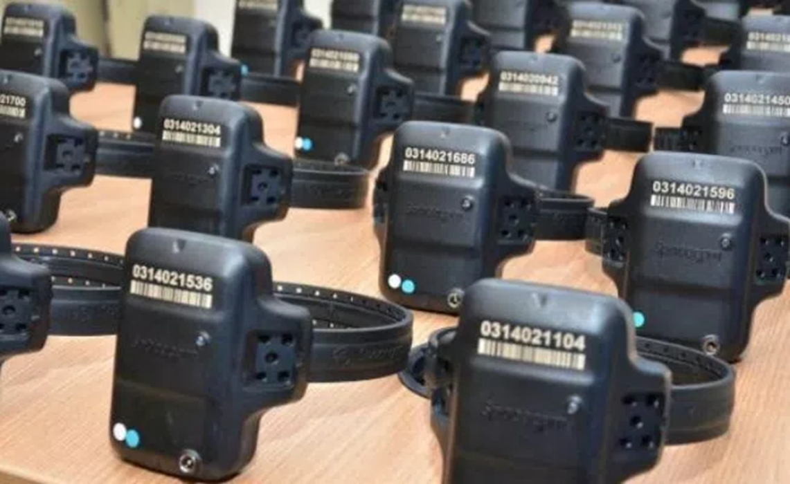 Tornozeleira eletrônica é utilizada em casos de violência doméstica