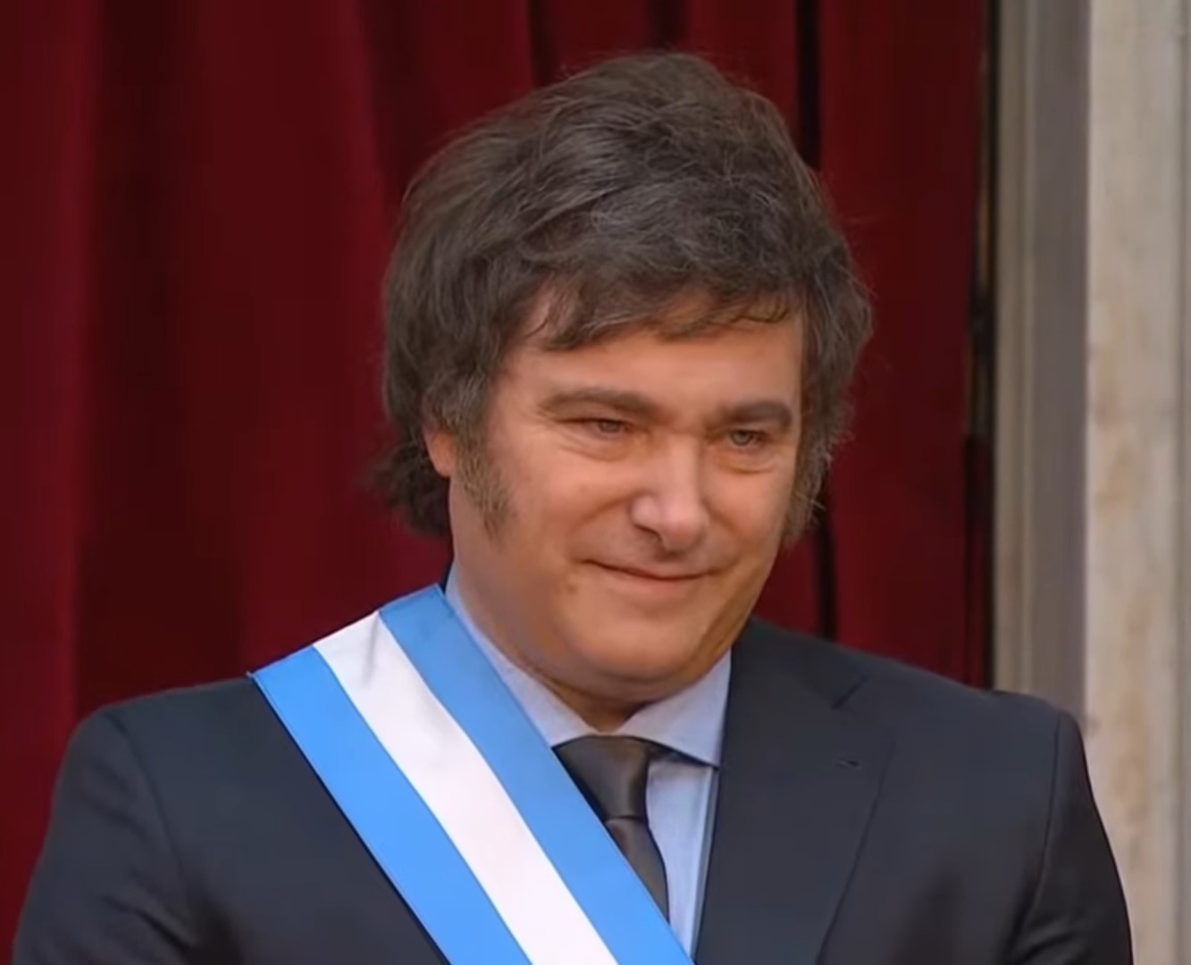 Javier Milei tomou posse como novo presidente da Argentina. Foto: Reprodução