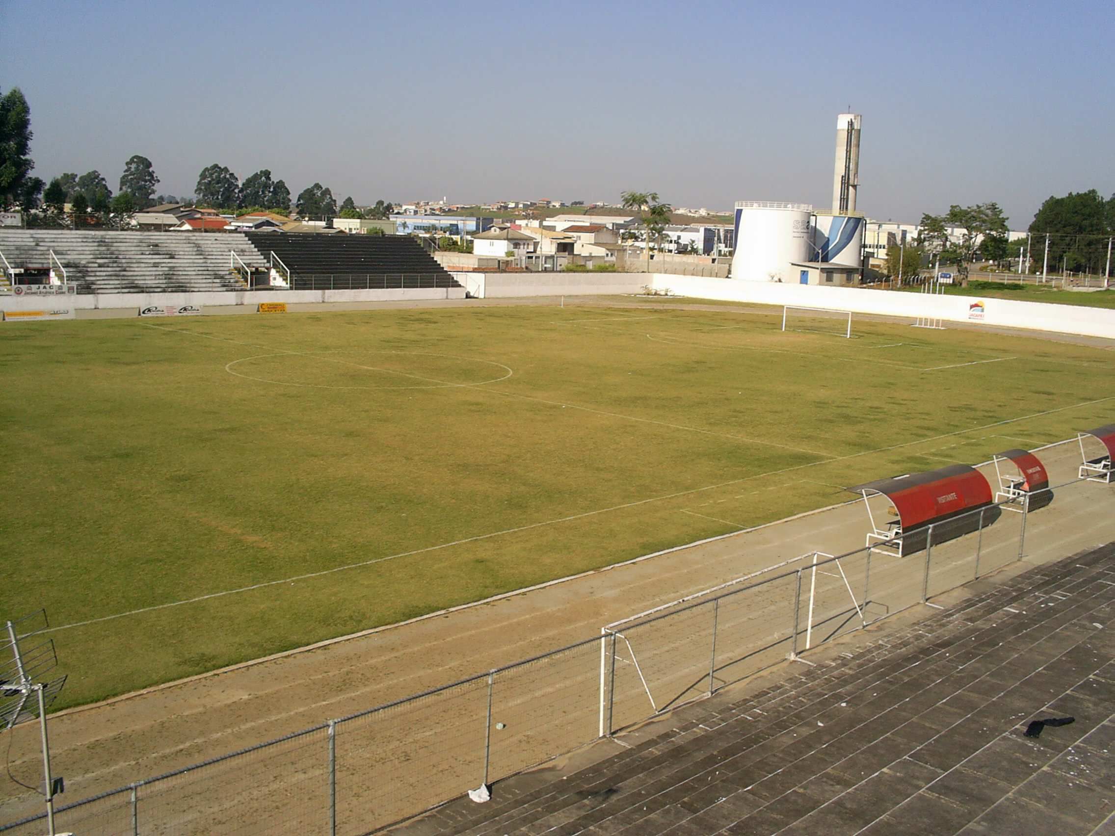 Antigo Estádio Stavros Papadopoulos, hoje com o nome de Poliesportivo Municipal “Du Cambusano”