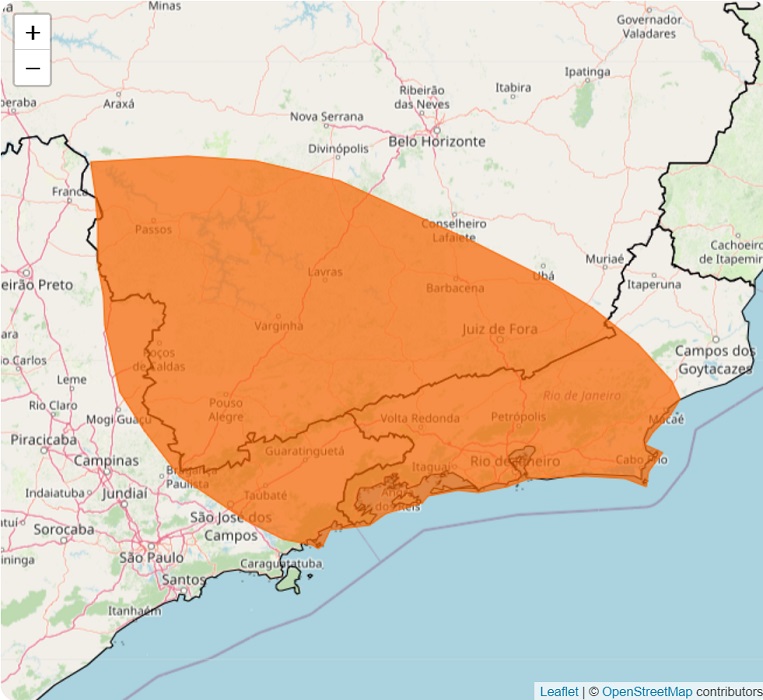 mapa de risco de chuvas intensas do Inmet. INMET alerta para risco de chuvas intensas no Vale, Serra da Mantiqueira e Litoral Norte