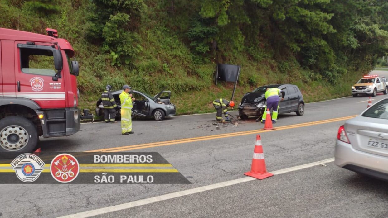 Sete pessoas ficam feridas em acidente em Campos do Jordão