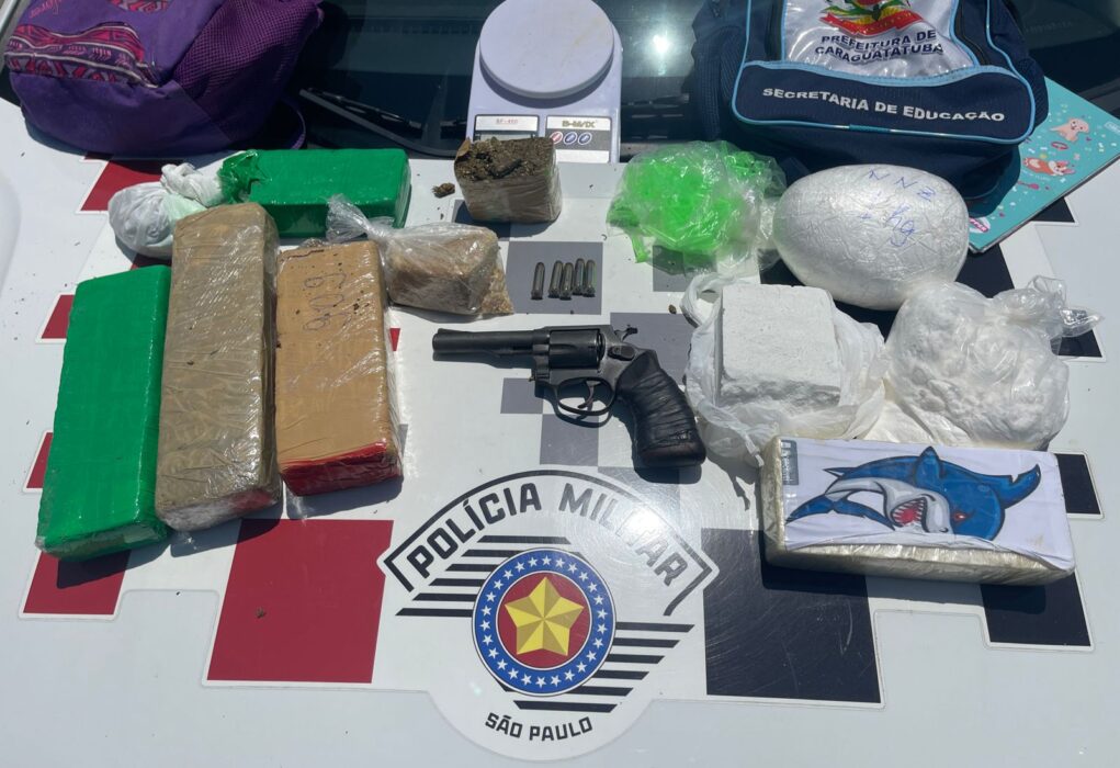 Homem foragido é preso por tráfico de drogas
