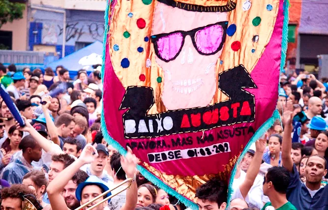 Tradicional na capital paulista, o Bloco Acadêmicos do Baixo Augusta se apresentam no pré-carnaval de Jacareí neste final de semana