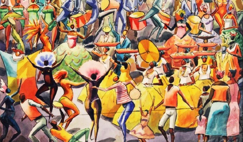 Isso são outros carnavais. Foto: Carnaval/Carybé