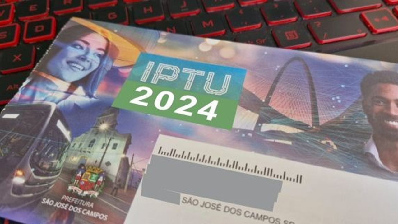Carnê do IPTU 2024 de São José dos Campos