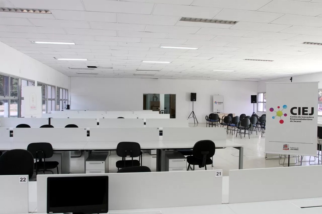 Coworking gratuito em Jacareí é oferecido pela prefeitura. Foto: PMJ