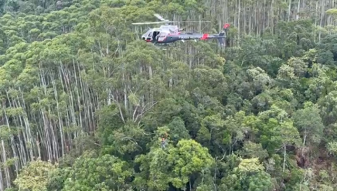 Idoso morre em acidente com paraglider