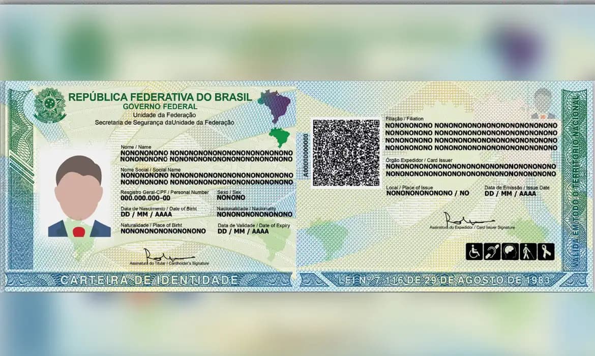 Estados têm até dia 11 para começar a emitir a nova Carteira de Identidade Nacional