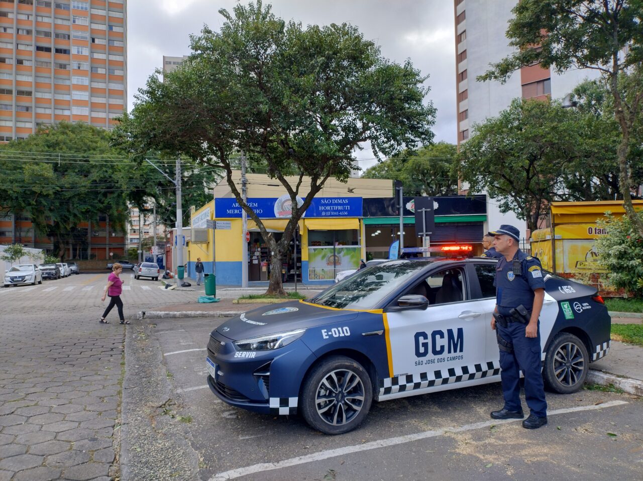 Região central de São José dos Campos