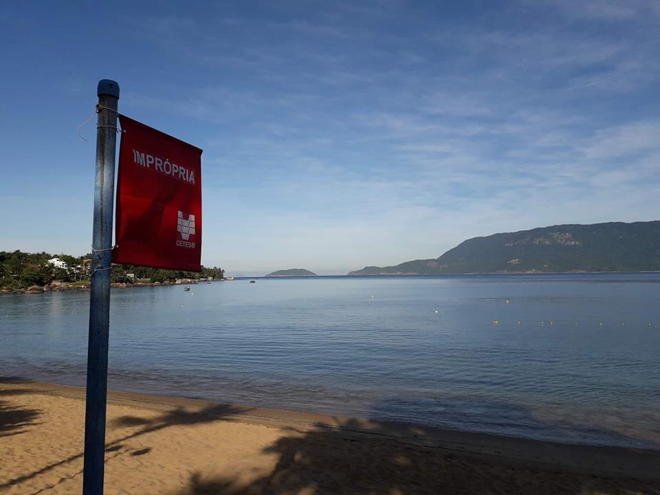 Novo boletim da Cetesb aponta 18 praias impróprias no Litoral Norte. Fonte: Cetesb