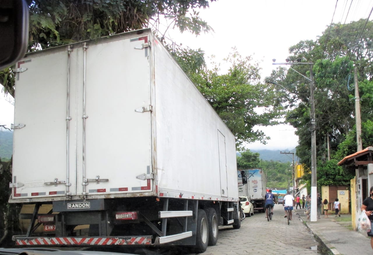 Ilhabela restringe circulação de caminhões no Carnaval. Foto: PMI