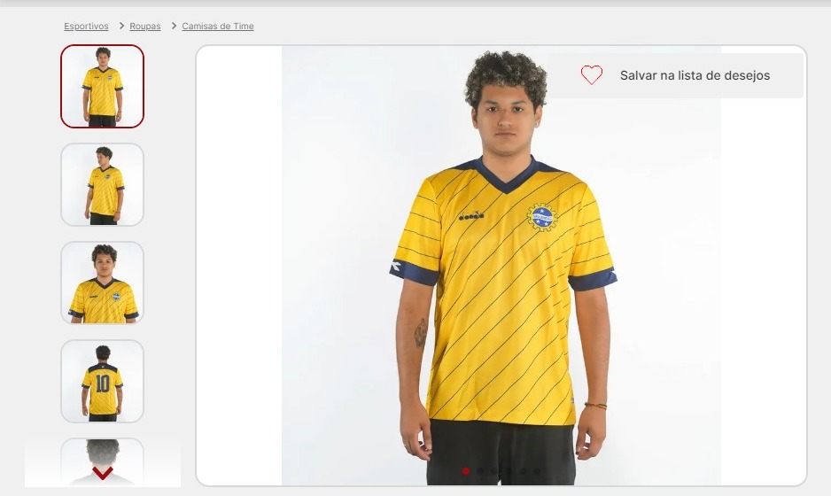 Camisa amarela do São José EC 2024 já pode ser adquirida pela internet
