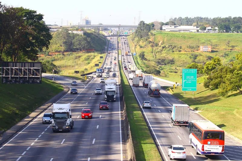 Rodovias no Carnaval: Dutra e Rio-Santos aguardam mais de 1 milhão de veículos. Foto: CCR RioSP