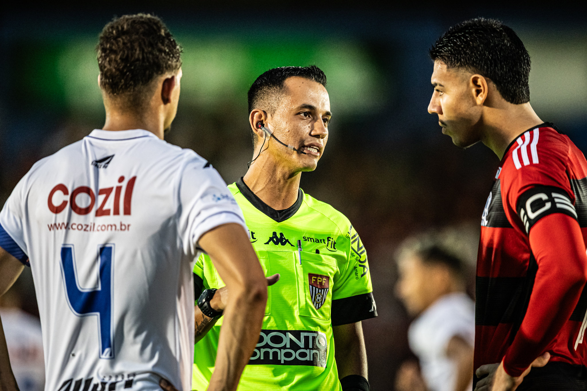 Murilo Tarrega Victor antes do duelo entre Flamengo e Aster Itaquaquecetuba pelas quartas de final da Copinha