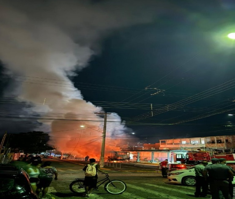 Transporte público em São Sebastião é parcialmente suspenso após ônibus ser incendiado