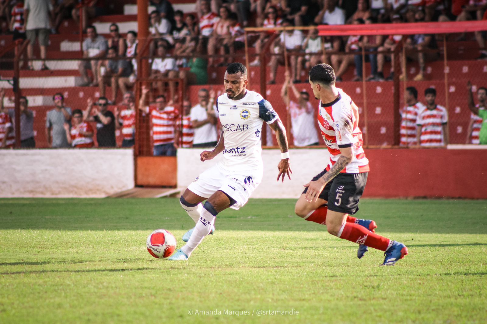 Jogo entre São José EC e Linense no Gilbertão pela 11ª rodada da Série A-2. Foto: Amanda Marques/ CA Linense