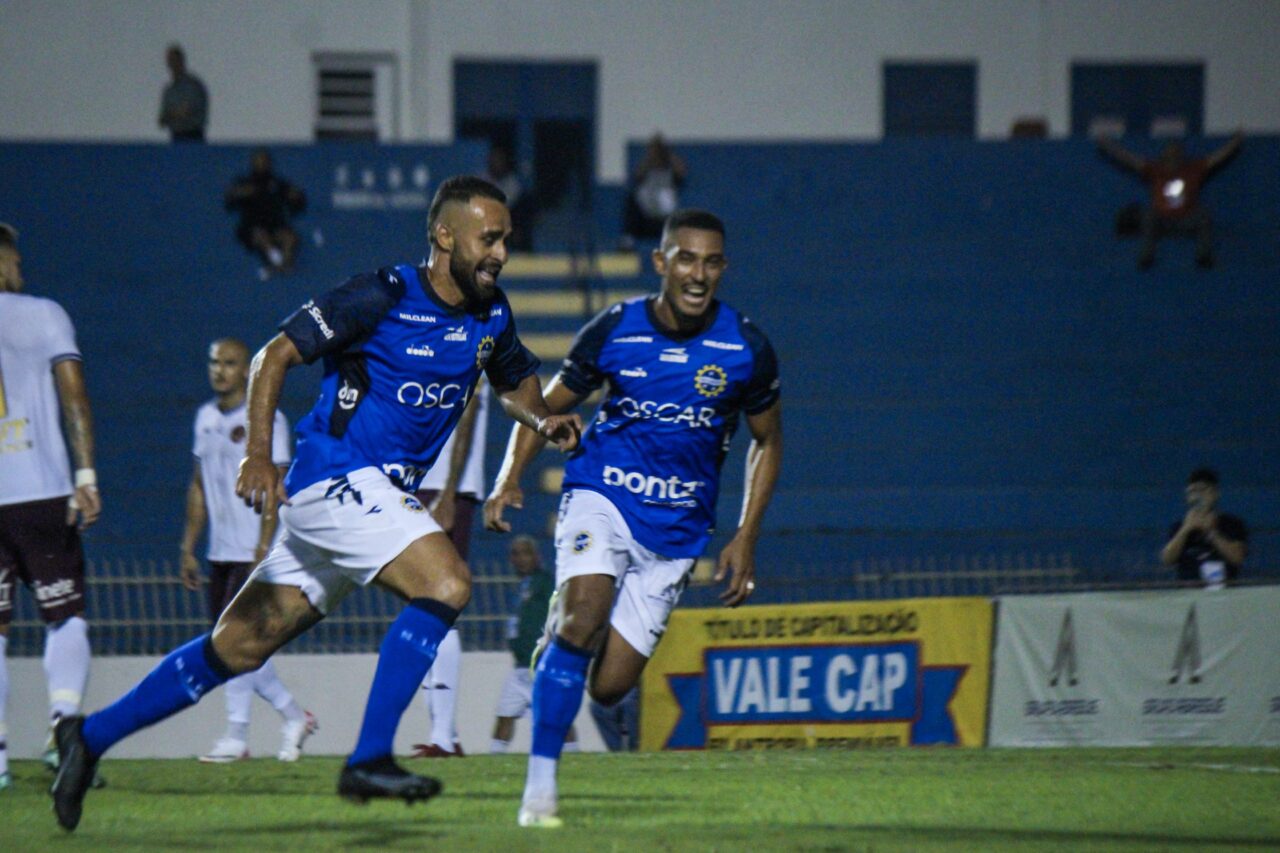 João Gabriel já marcou 5 gols com a camisa da Águia do Vale nesta Série A-2