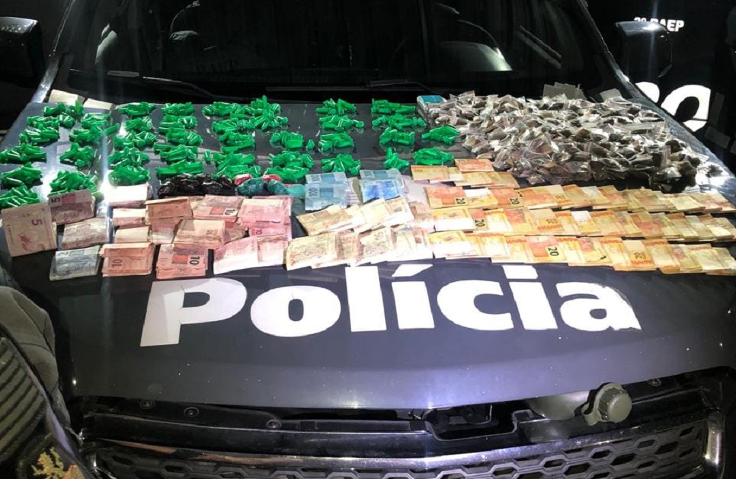 Homem é preso com drogas e R$20 mil em dinheiro em São José dos Campos