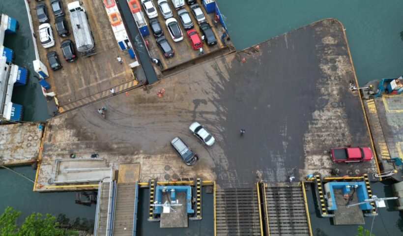 Governo de SP inicia reforma nas estruturas da travessia São Sebastião-Ilhabela