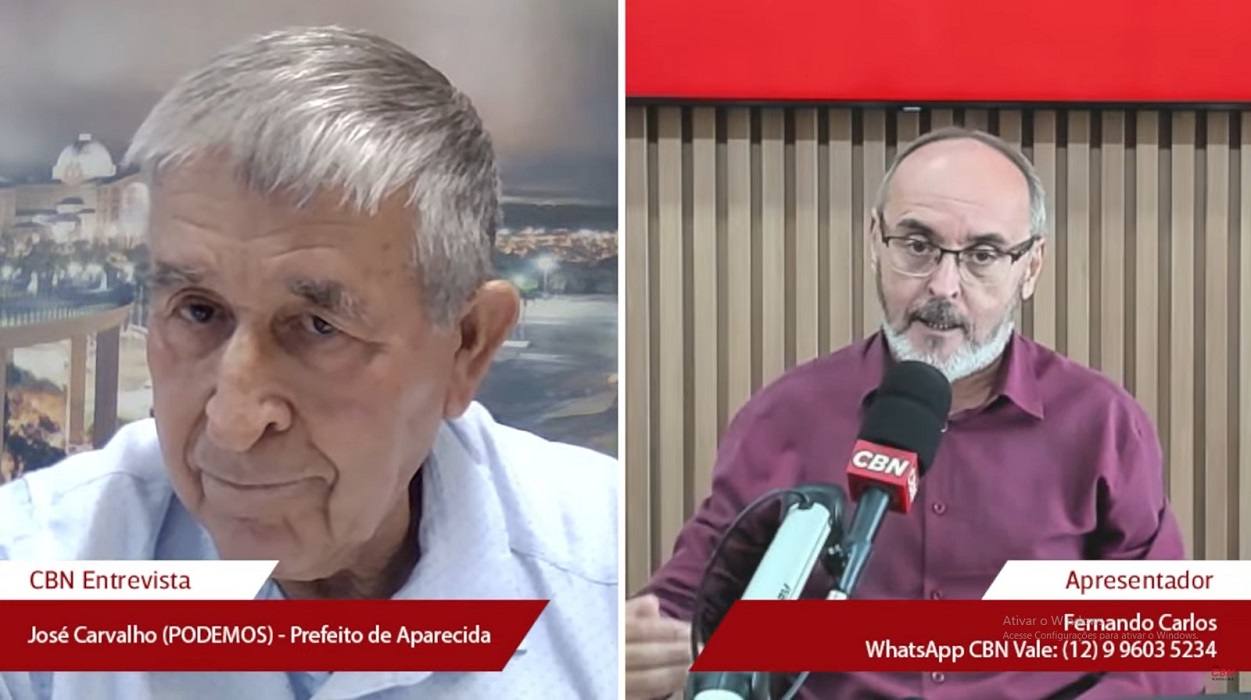 Novo prefeito, José Carvalho de Paula, incentiva mudanças em Aparecida