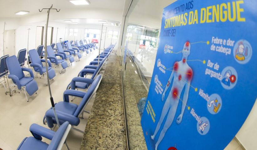 Dengário está localizado no Hospital de Clínicas Sul, no Parque Industrial