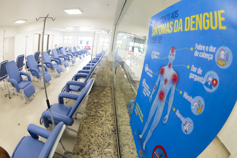 Dengário está localizado no Hospital de Clínicas Sul, no Parque Industrial