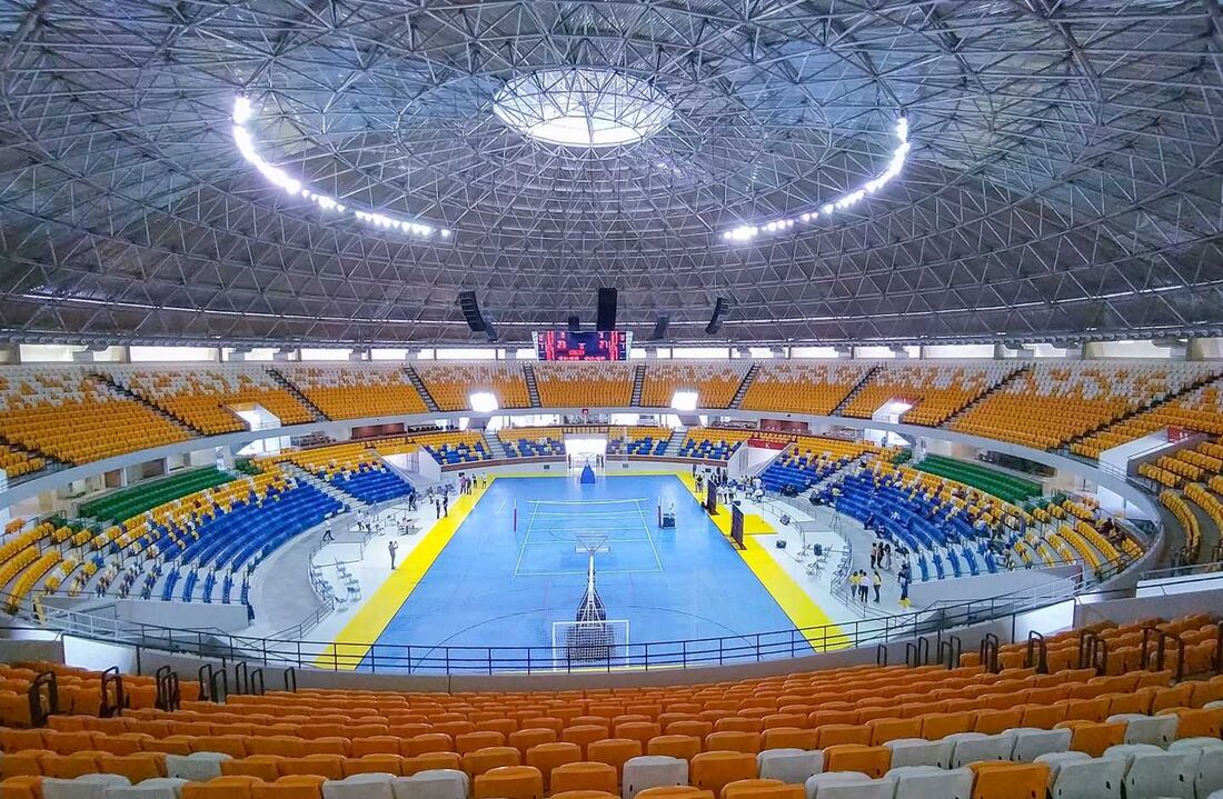 Ginásio do Geraldão, em Recife, será o palco das finais da Superliga Feminina e Masculina de Vôlei 2023/2024