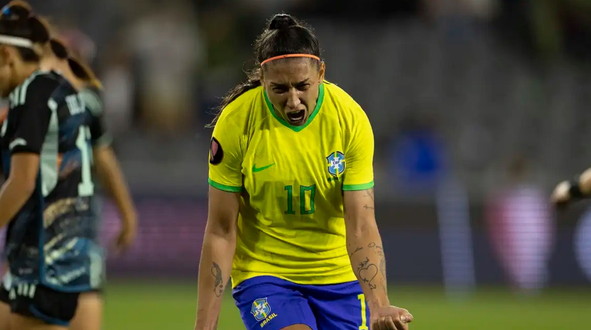 Brasil goleia Argentina e avança às semifinais da Copa Ouro: 5 a 1