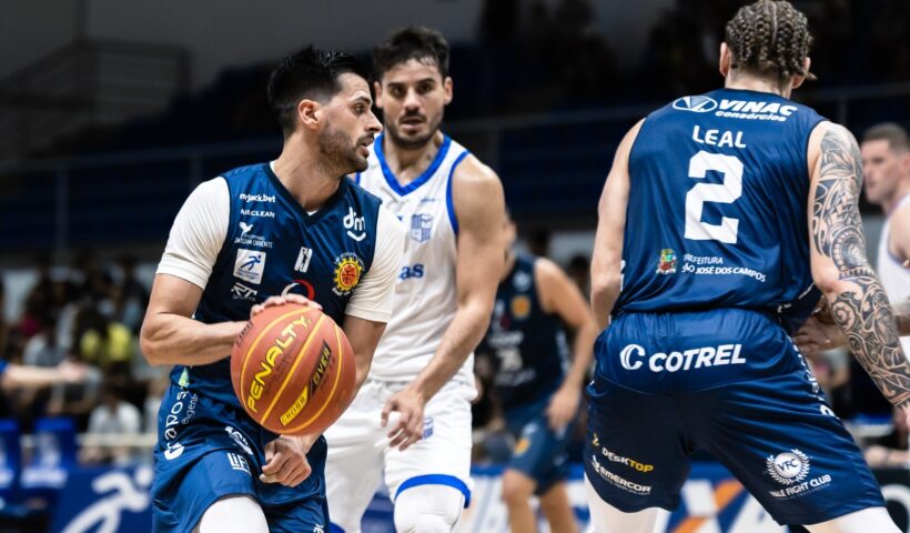 Jogo entre São José Basketball e Minas em Belo Horizonte pelo NBB 2023/2024