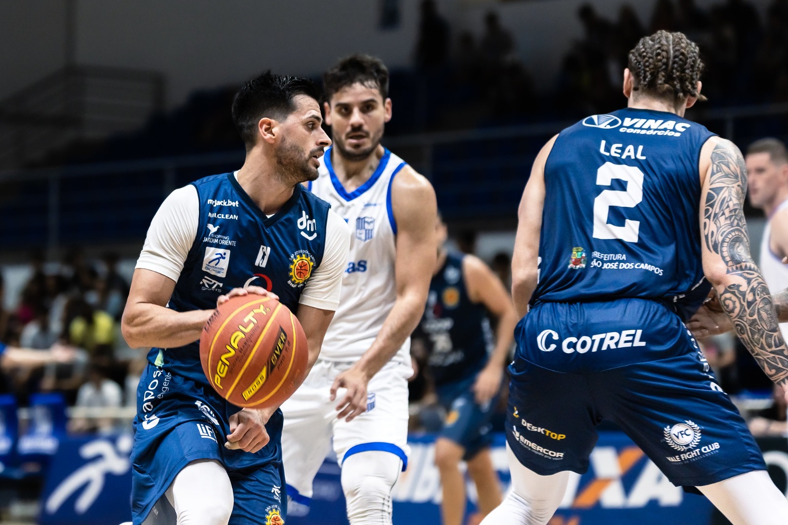Jogo entre São José Basketball e Minas em Belo Horizonte pelo NBB 2023/2024