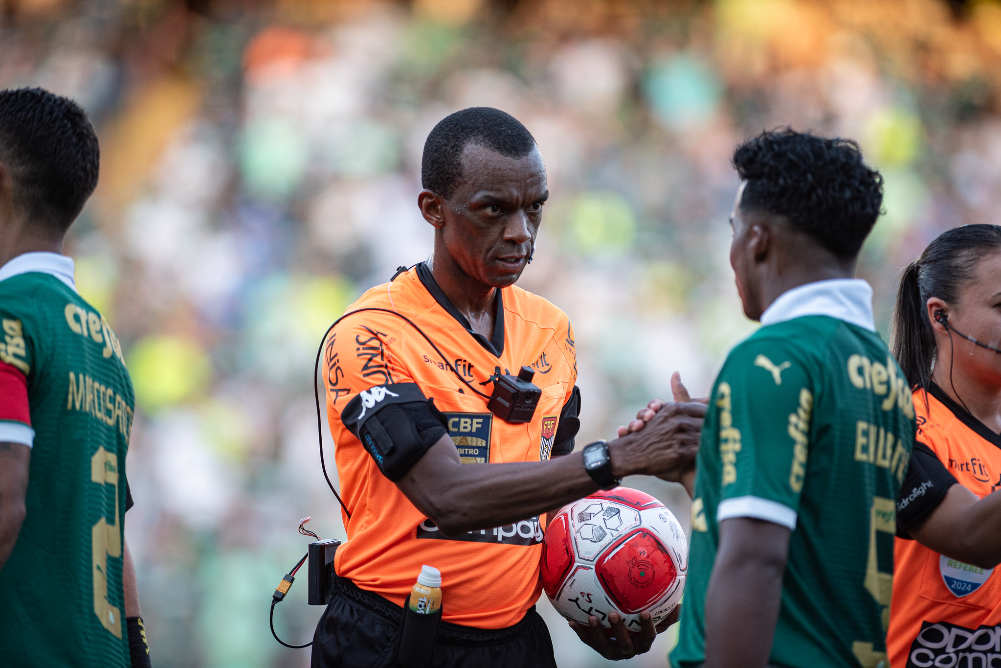 Experiente árbitro do quadro da CBF (Confederação Brasileira de Futebol), Luiz Flavio Oliveira será o comandante de São José EC x Velo Clube