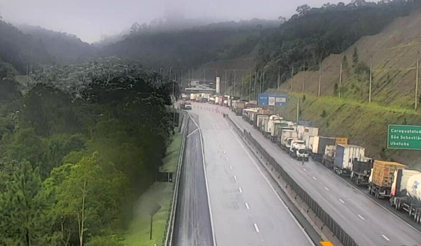 Defesa Civil em Alerta no Litoral Norte; rodovias Tamoios e Owvaldo Cruz seguem com interdições