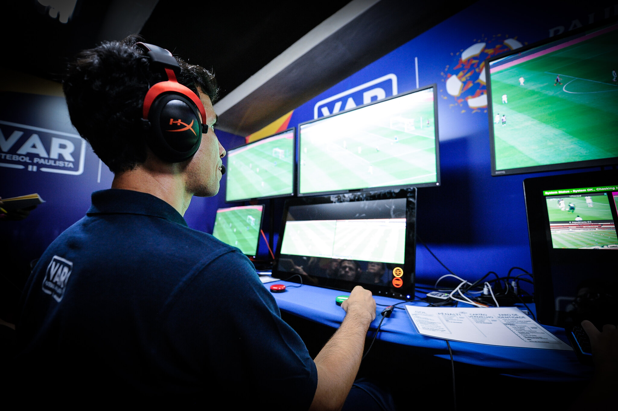 O VAR (Arbitro de Vídeo) na Série A-2 2024 será utilizado a partir das quartas de final