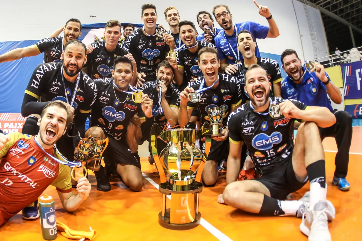 Vôlei Taubaté contava em seu elenco na temporada 20/21 com jogadores que hoje atuam no São José, como Felipe Roque, Douglas Souza e João Frank