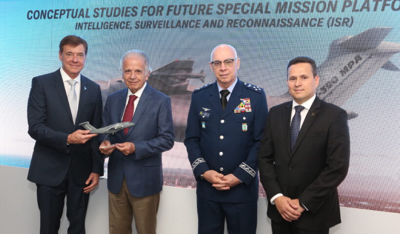 Embraer e FAB iniciam estudos para plataformas de missões especiais