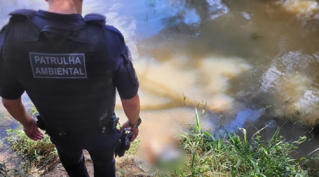 Corpo de homem é encontrado em rio com marcas de tiros em Jacareí