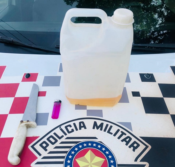Homem é preso por tentar atear fogo em idosa em Potim