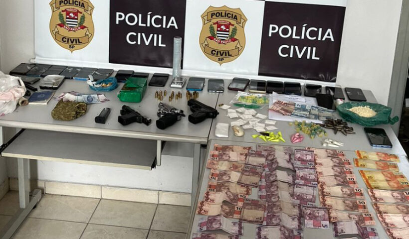 Quatro são presos em operação contra facção criminosa em Caçapava