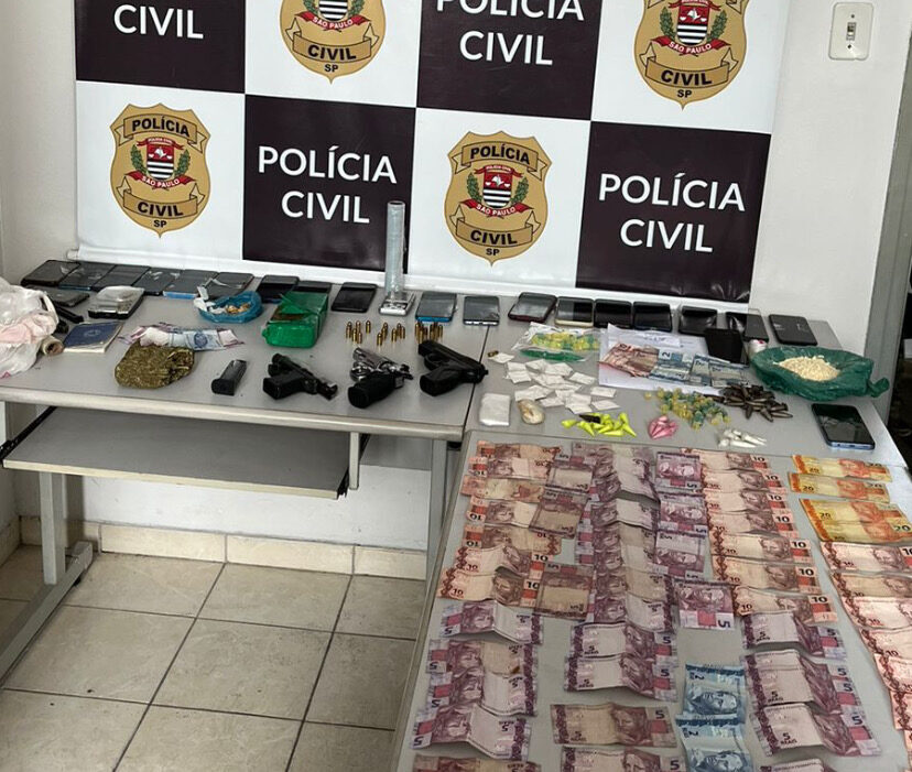 Quatro são presos em operação contra facção criminosa em Caçapava